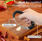Excellent Garlic Press – Strong, Easy, and Mess-Free!