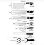 9pc Knife set