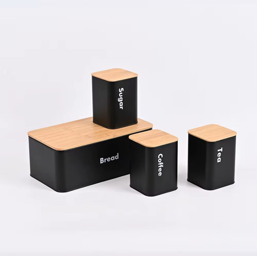 Black Bin Set