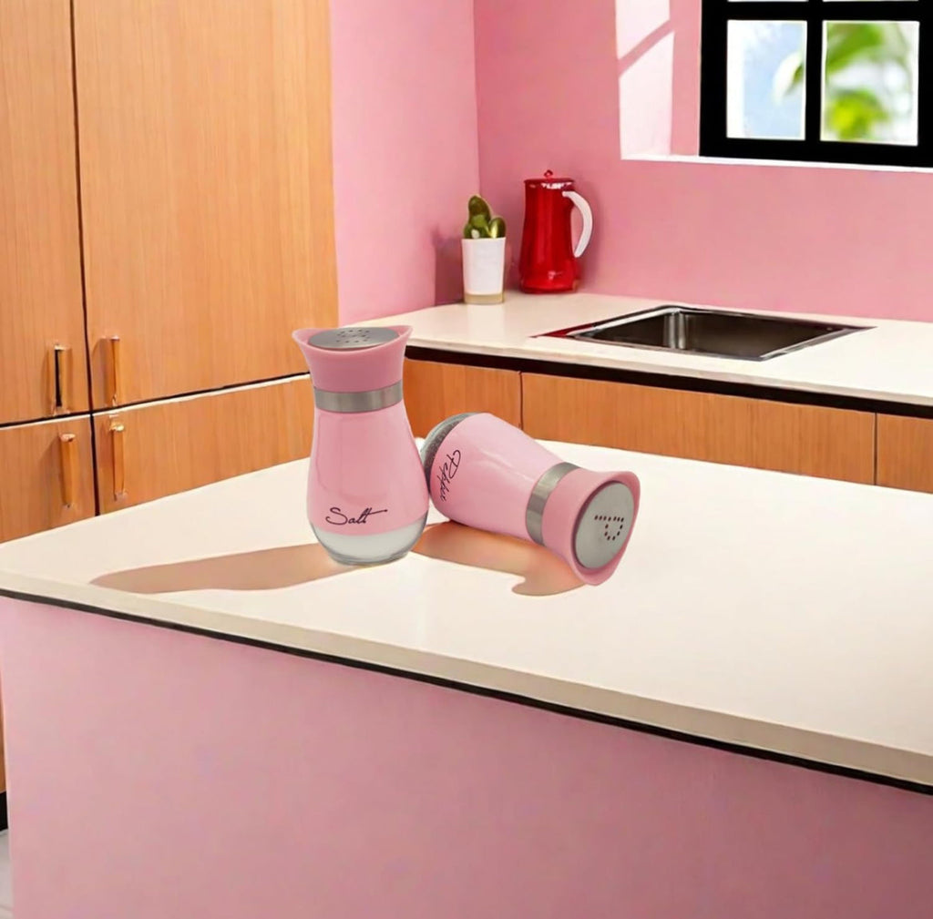 2-Pack Salt & Pepper Shaker Set - Pink