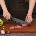 7pc Black knife set