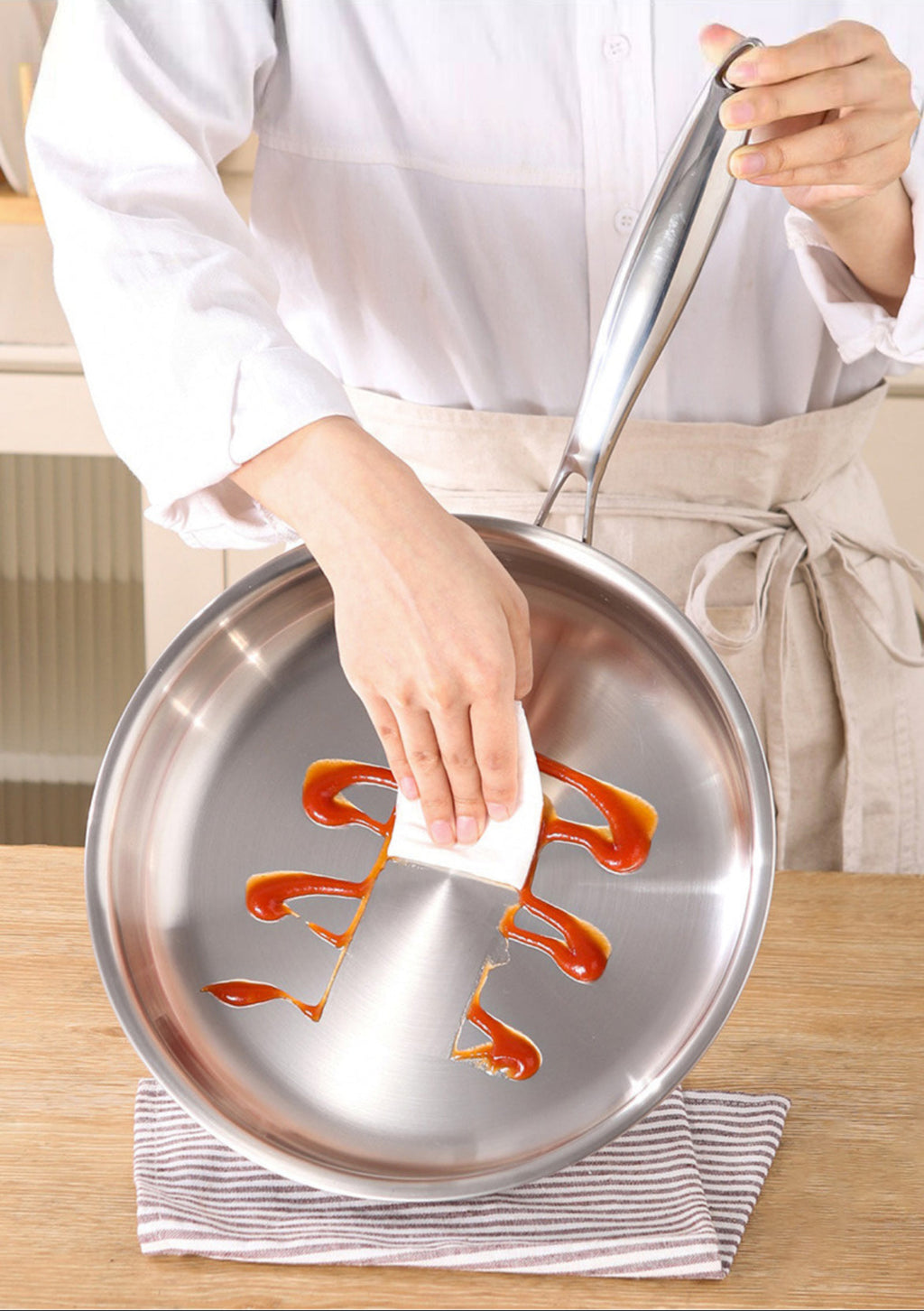 Stainless Steel Frying Pans