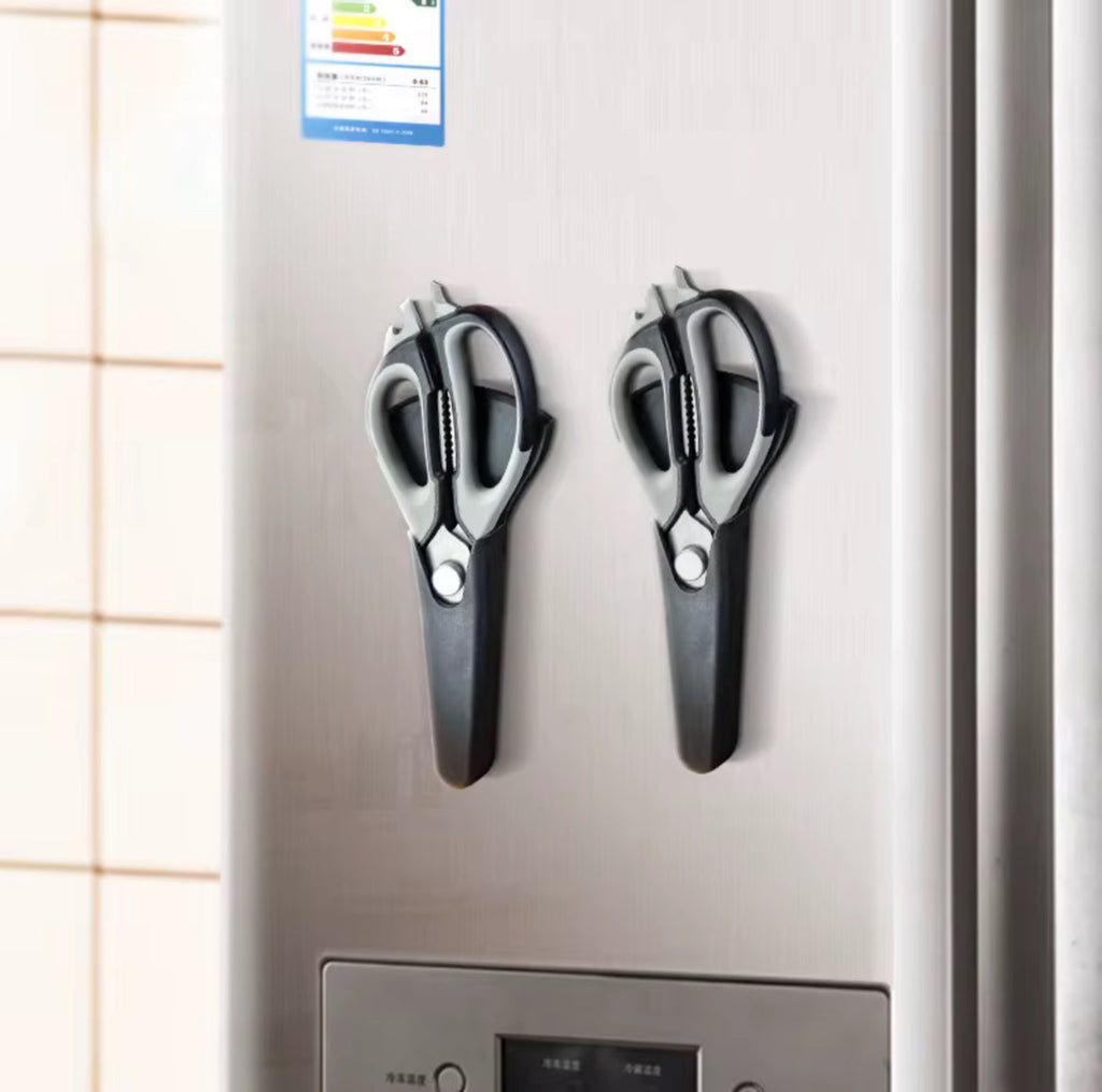 7-in-1 Magnetic Multi-Purpose Functional Kitchen Scissors with Protective Sheath