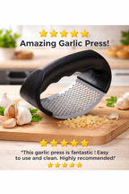 Excellent Garlic Press – Strong, Easy, and Mess-Free!