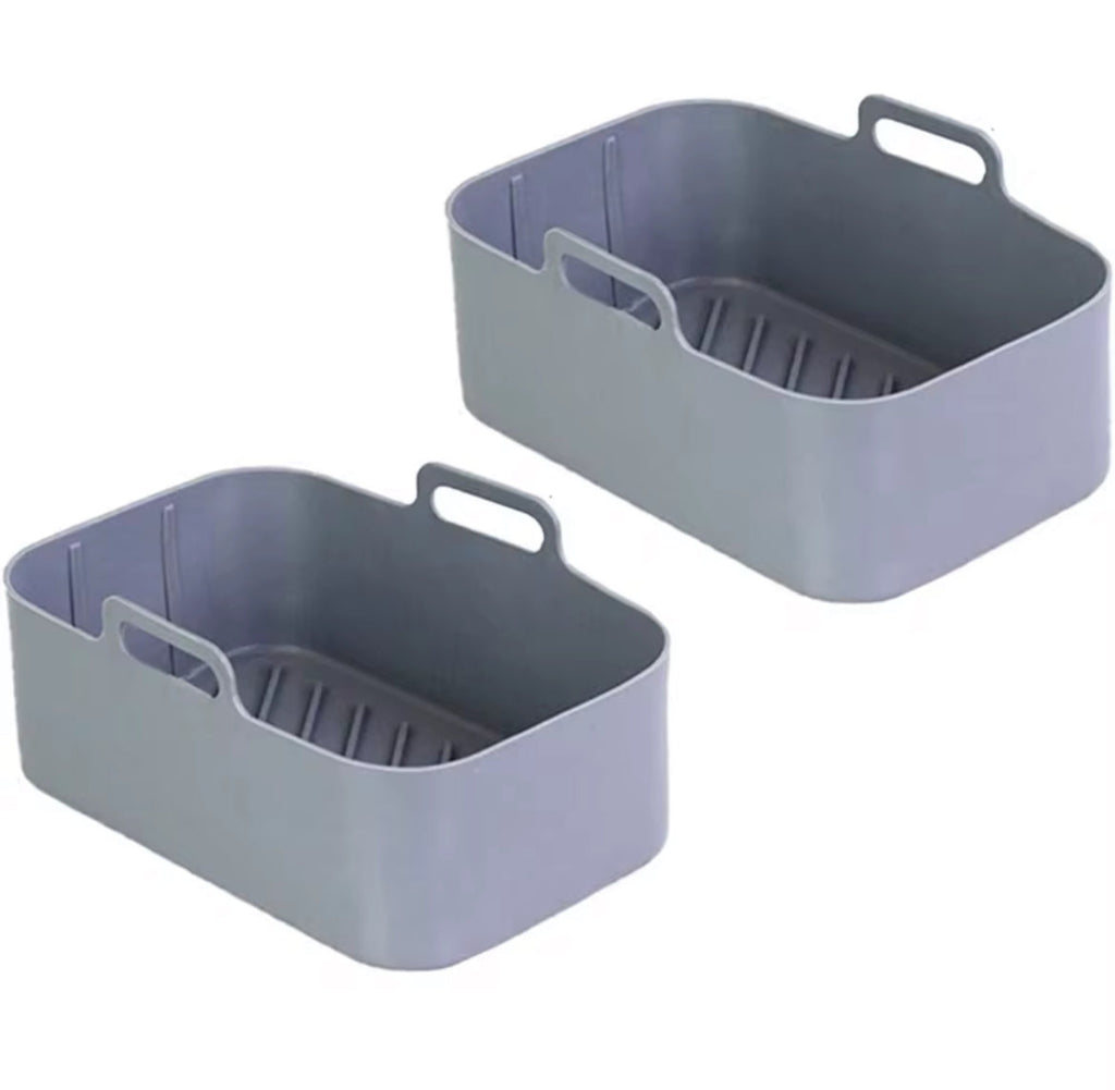 Grey Air fryer liners