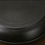 Black frying pans