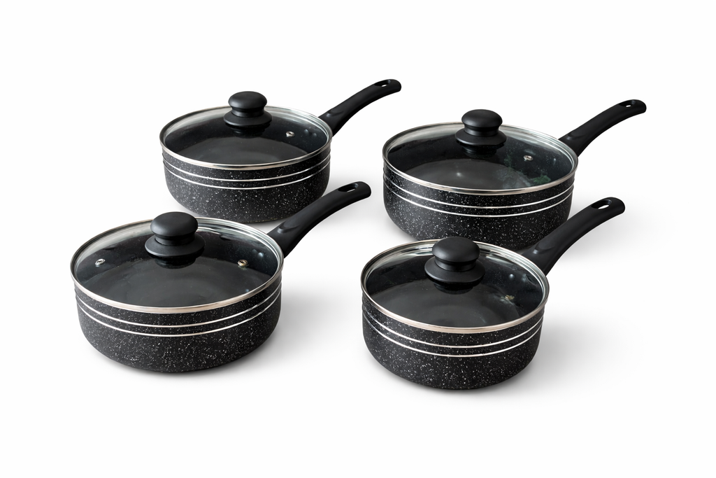 8pc Granite Sauce Pan set