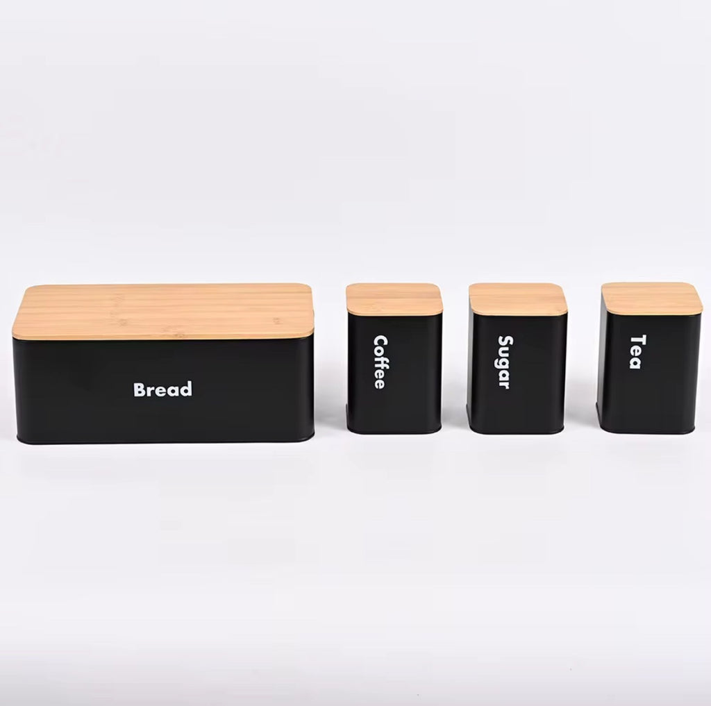 Black Bin Set