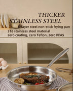 Stainless Steel Frying Pans