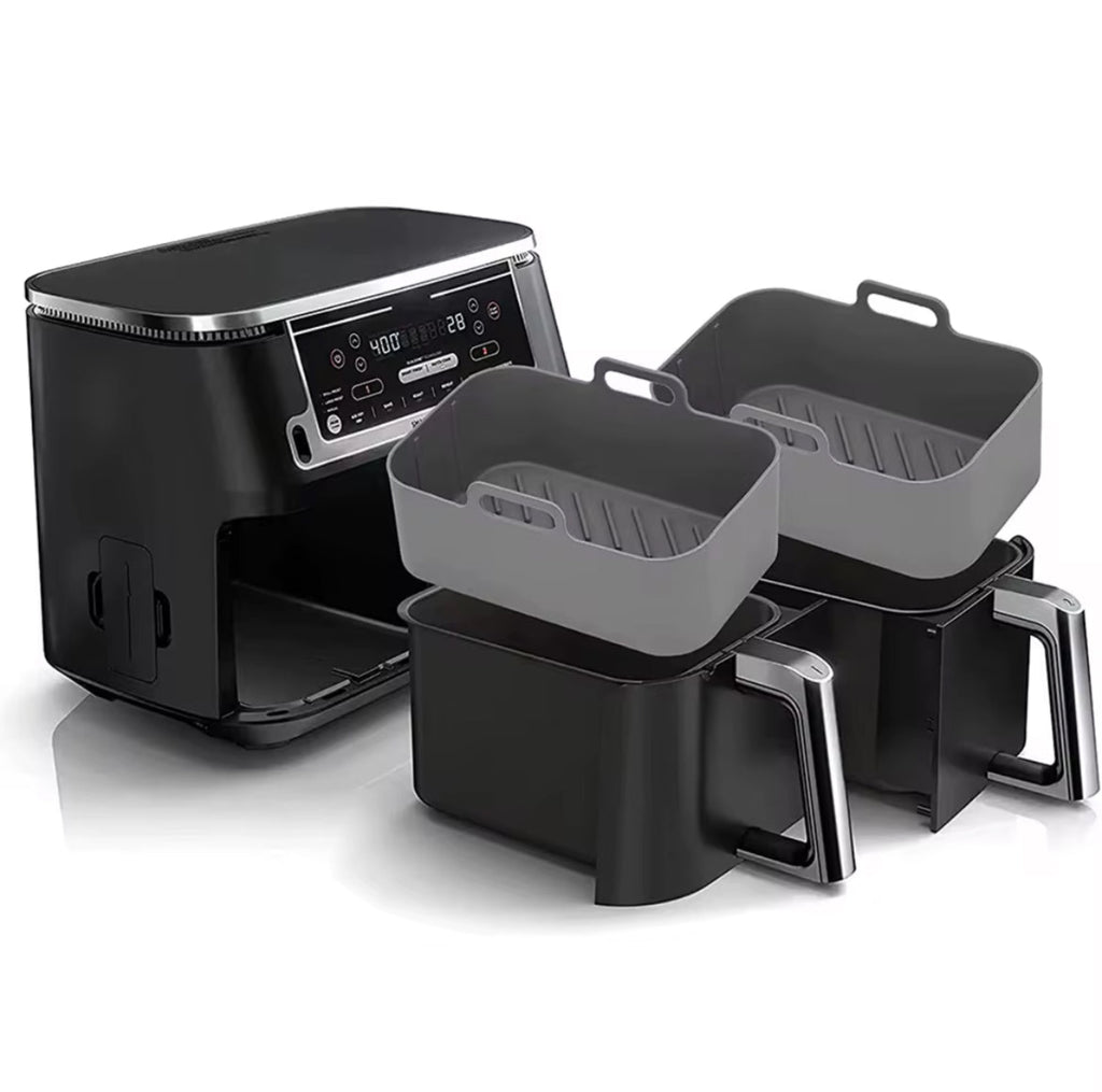 Grey Air fryer liners