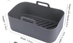 Grey Air fryer liners