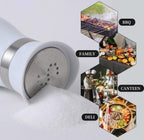 Modern White 2-Pack Salt & Pepper Shaker Set