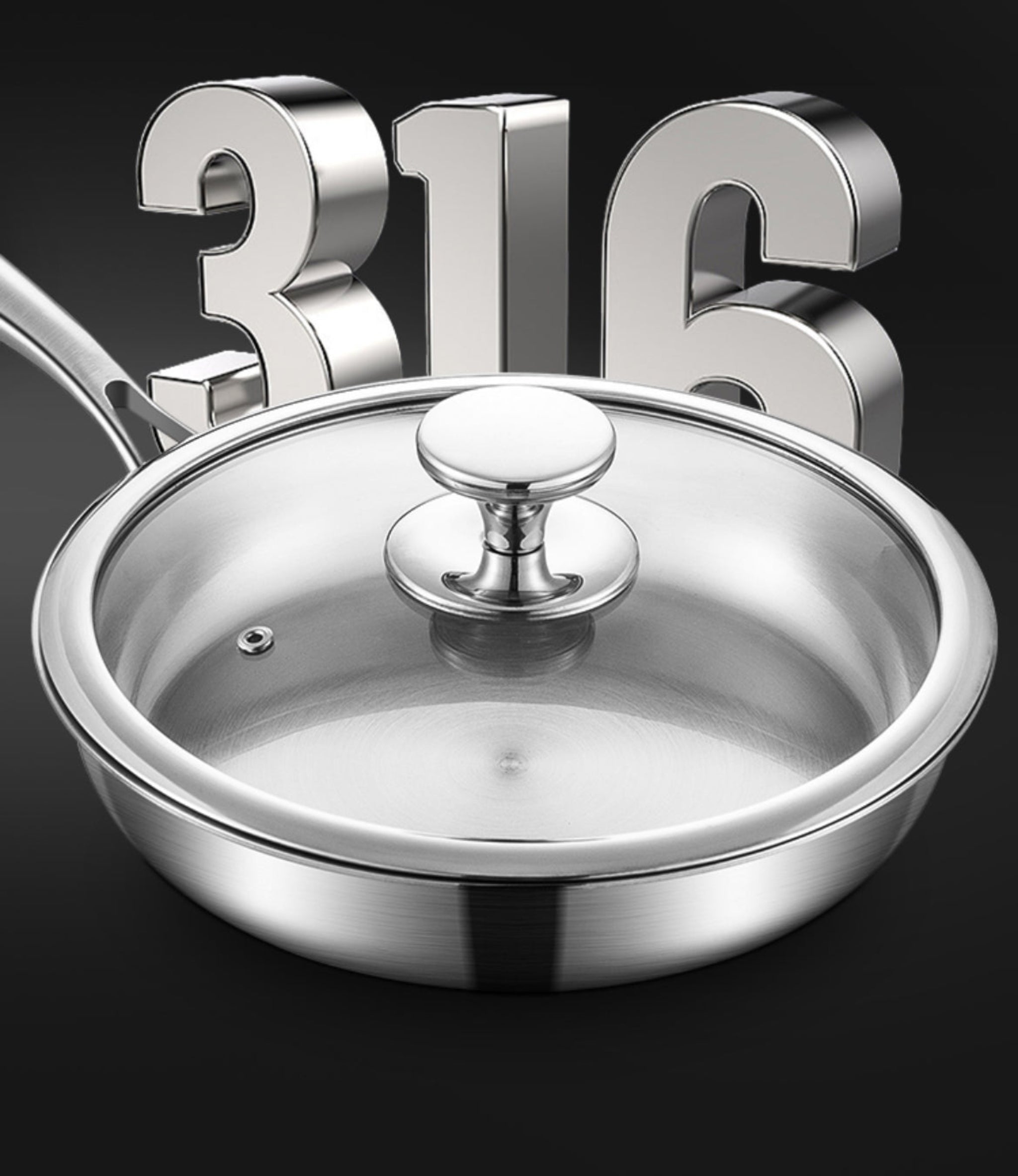 Stainless Steel Frying Pans