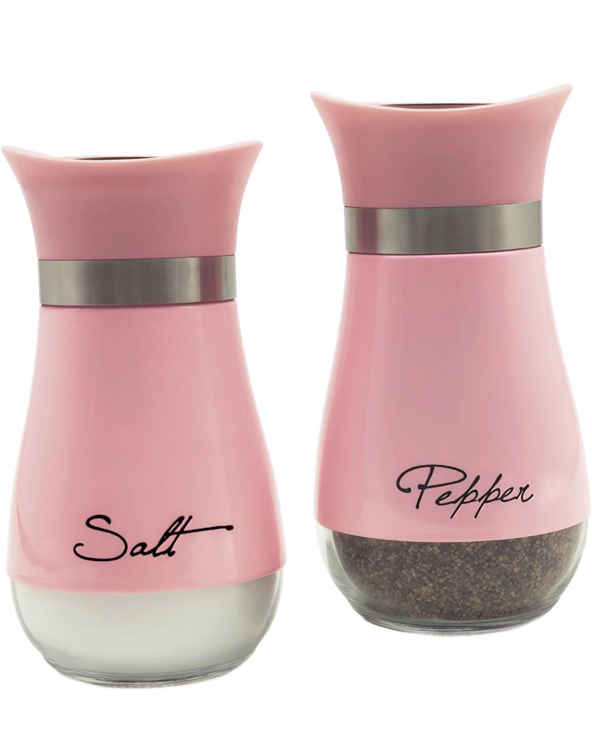 2-Pack Salt & Pepper Shaker Set - Pink