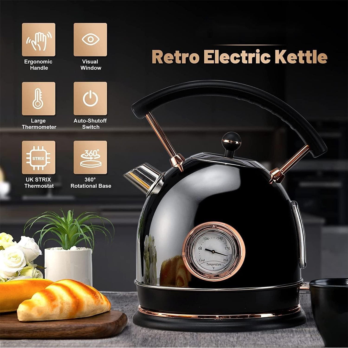 Retro Black Kettle